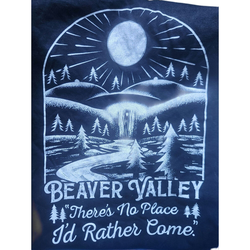 Bespoke Mens Funny Graphic Tshirt Beaver Meadow Vintage 3XL